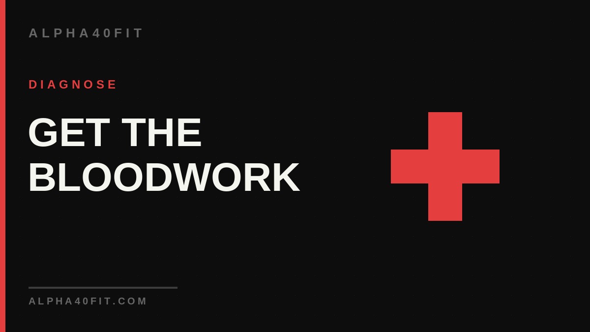 Doctor reviewing bloodwork for the hidden causes of fatigue in men over 40